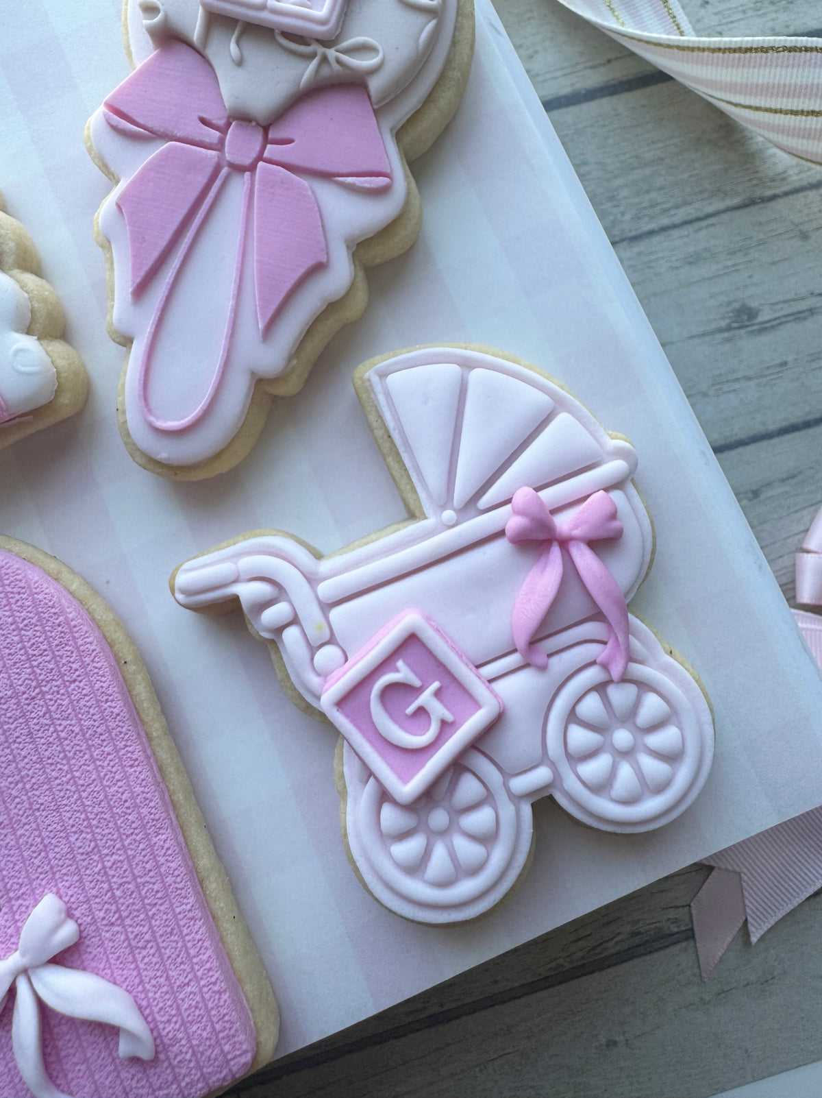 Pink / Baby Girl Cookie Gift Box