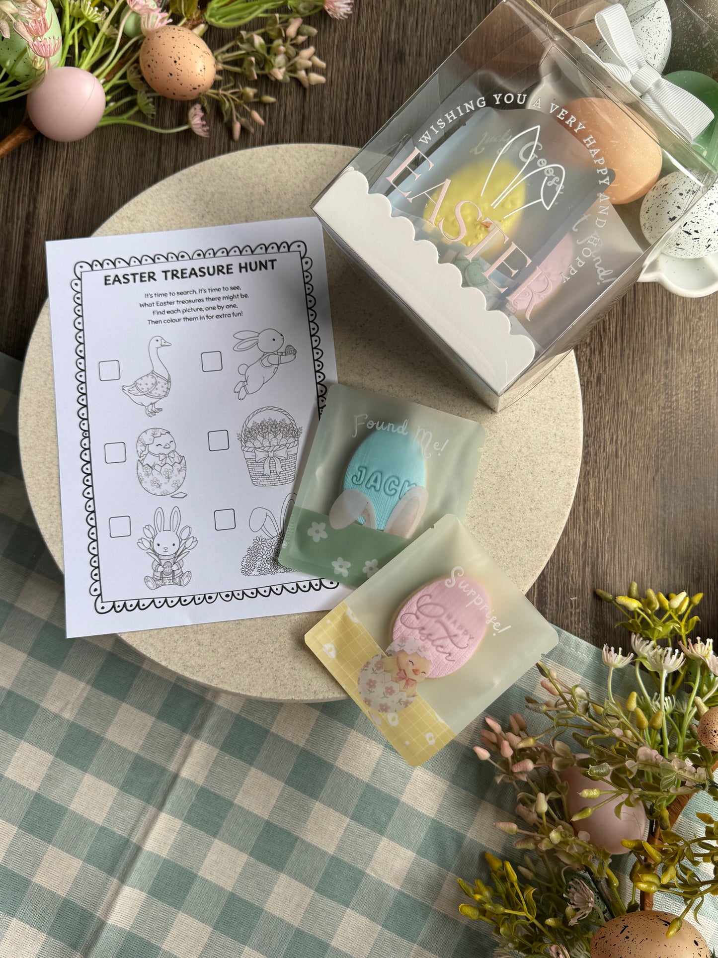 Easter (Cookie) Hunt carry pack - 12 cookies
